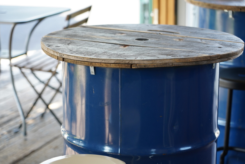 ドラム缶テーブル 3