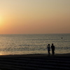 水晶浜の夕日３