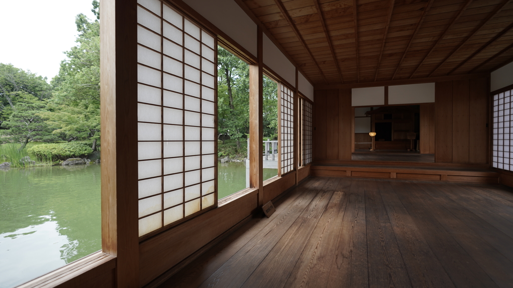 養浩館庭園にて２