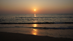 水晶浜の夕日１