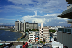 雲の合間。。。