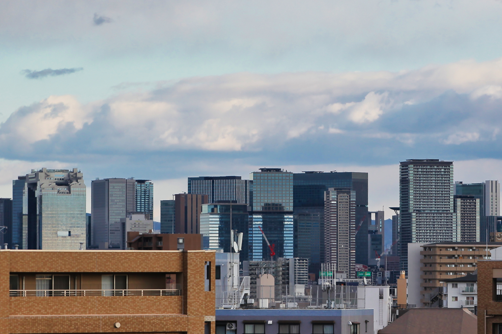 梅田スカイビル遠望