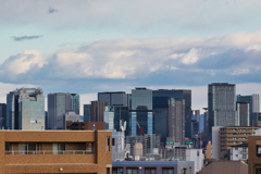 梅田スカイビル遠望