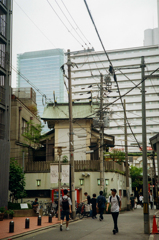 こんなところに神社。