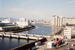 左門渡川を望む