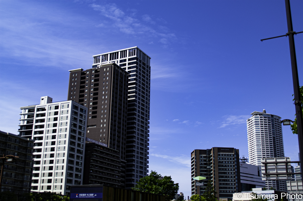 高層マンション群