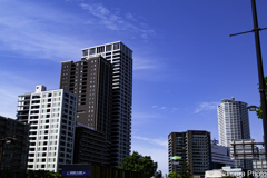 高層マンション群