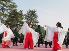 舞い上がる。。。天まで届け