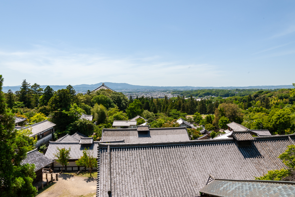 奈良の都は、町並みは。。。