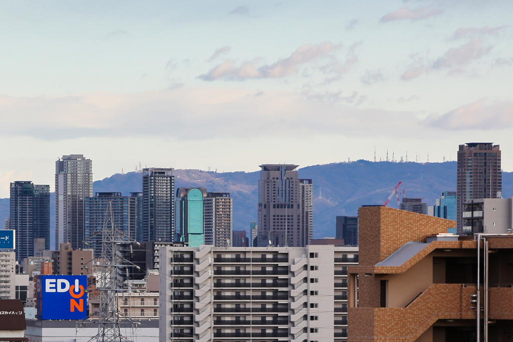 梅田高層ビル群