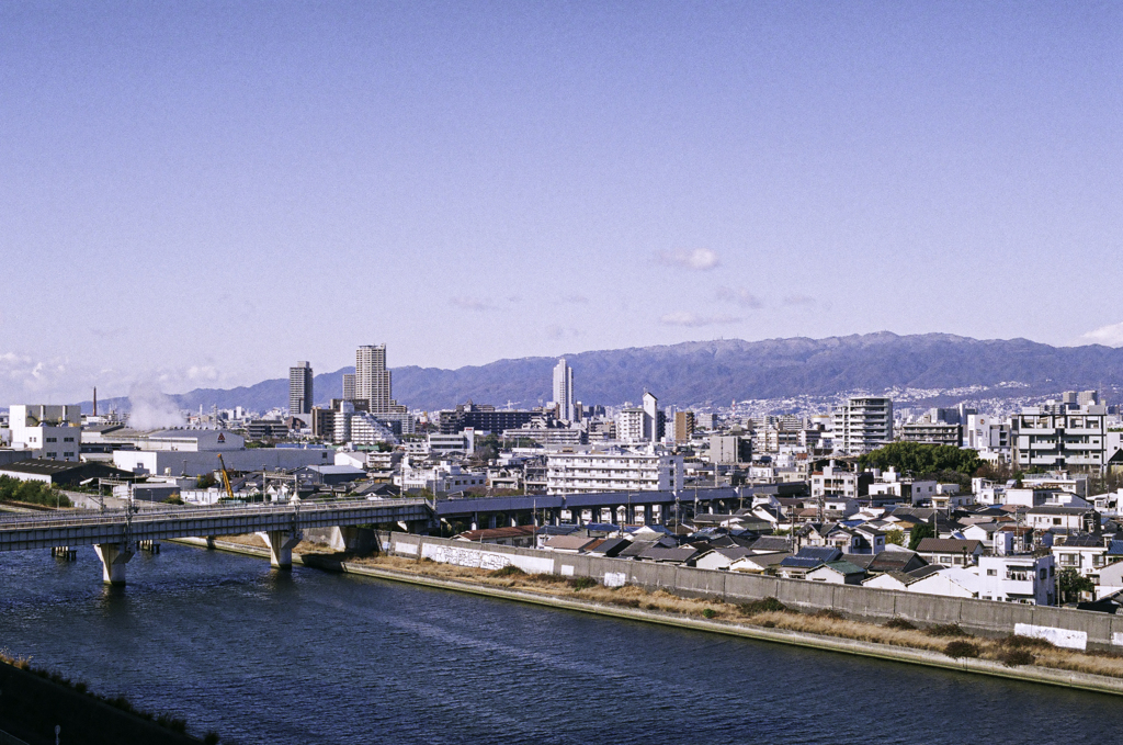 尼崎から六甲山