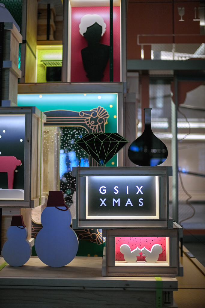 GinzaSix Christmas display
