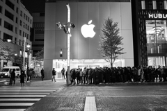 Ginza AppleStore 23時