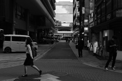 昔が残る京都駅前