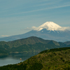 富士山と芦ノ湖