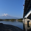 河口湖大橋からの富士山