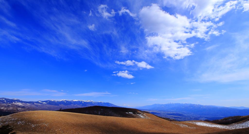 長野県ビーナスラインの景色