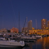 暮れゆくマリーナ