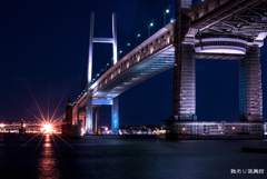 横浜 ベイブリッジ 夜景