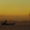 変わりゆく東京湾 夕景