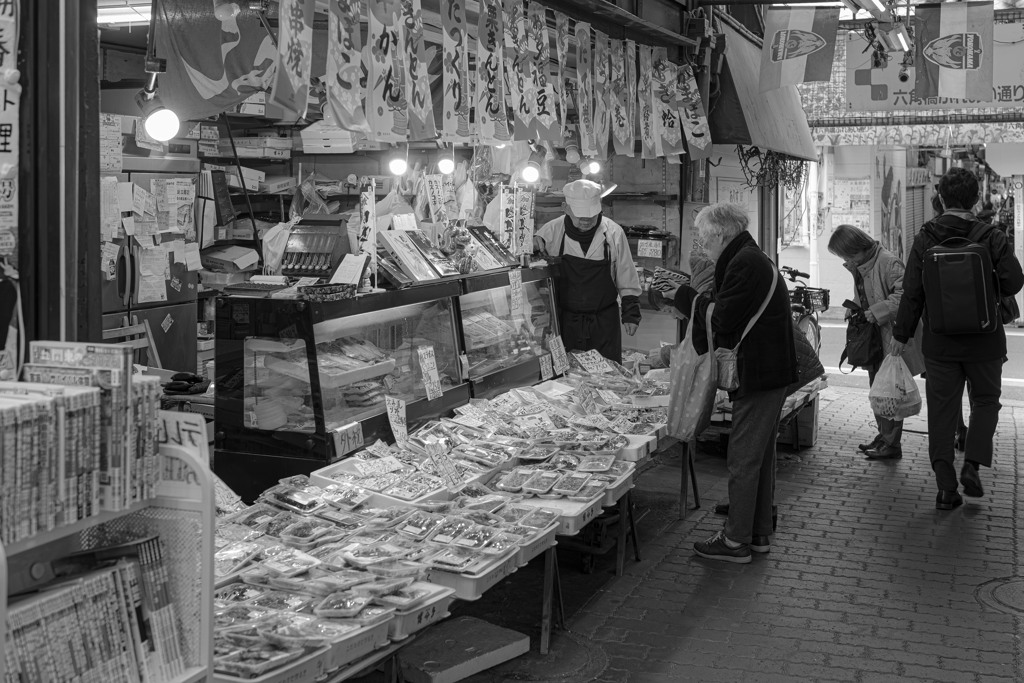 古きアナログの街