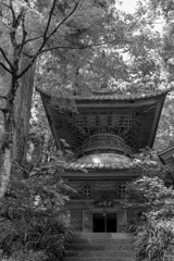 山寺の多宝塔