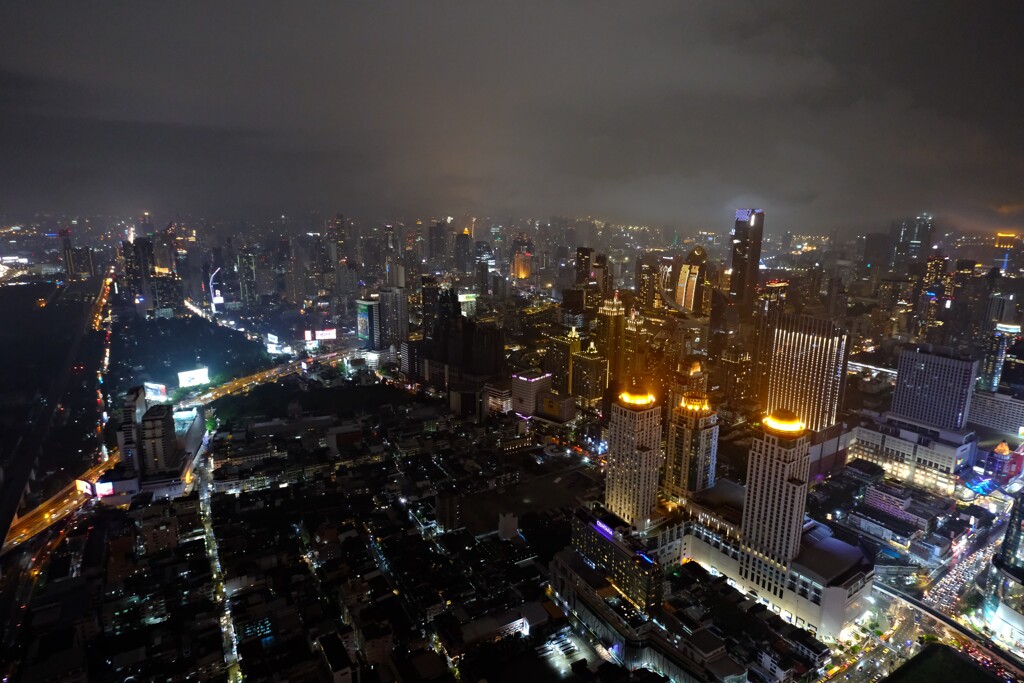 バンコクの夜景 สี่