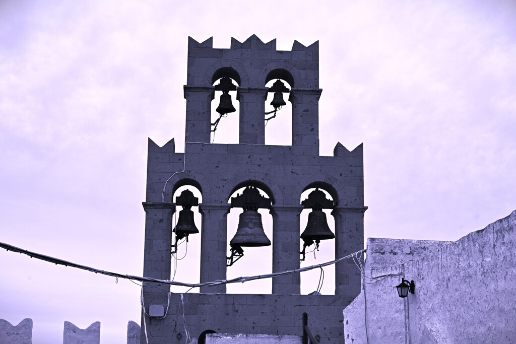 Patmos belfry3monochrome