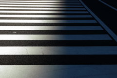 交差点の陽陰