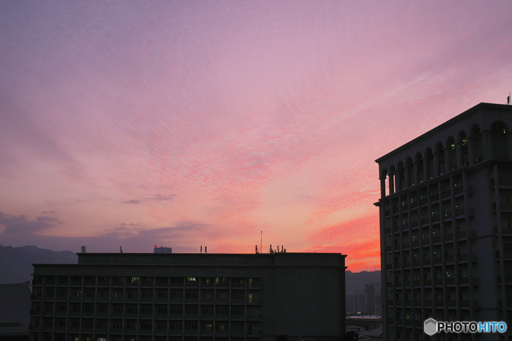 ある日の夕暮れ