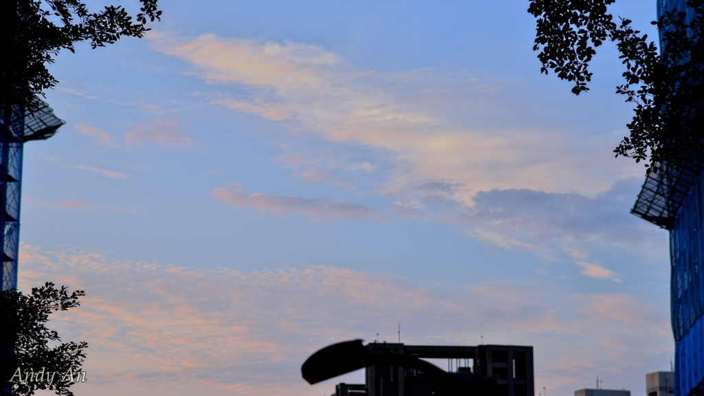 ある日の夕空 1