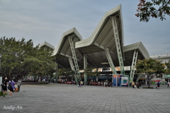 MRT圓山駅付近の散歩