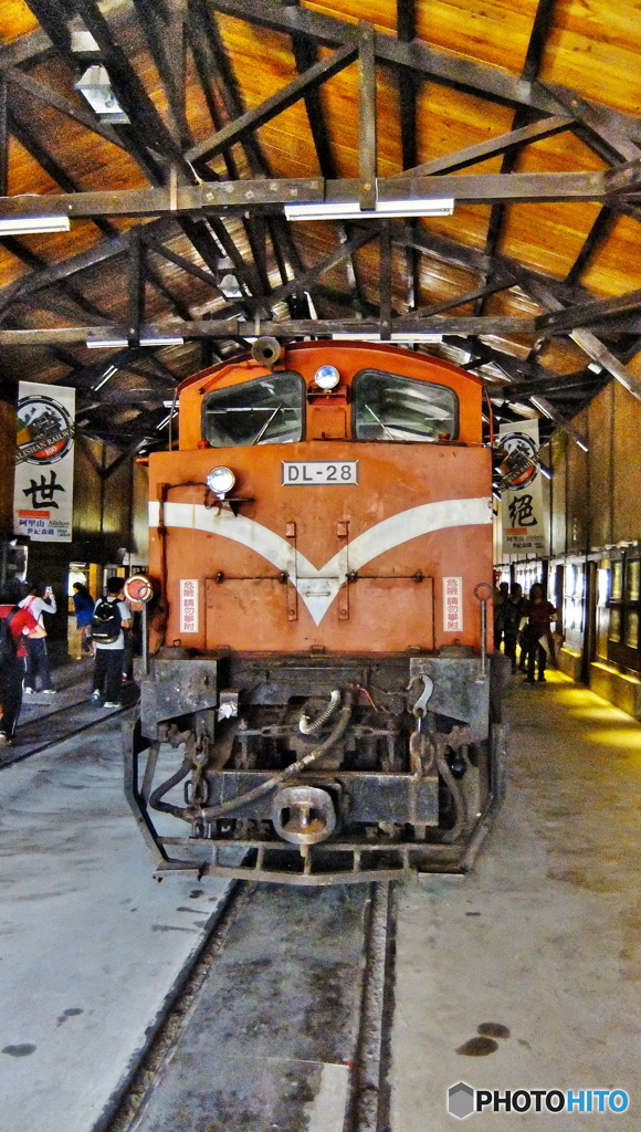 阿里山の鉄道展示03