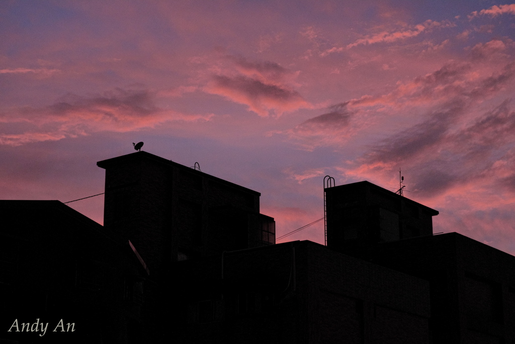 とある夕暮れ02