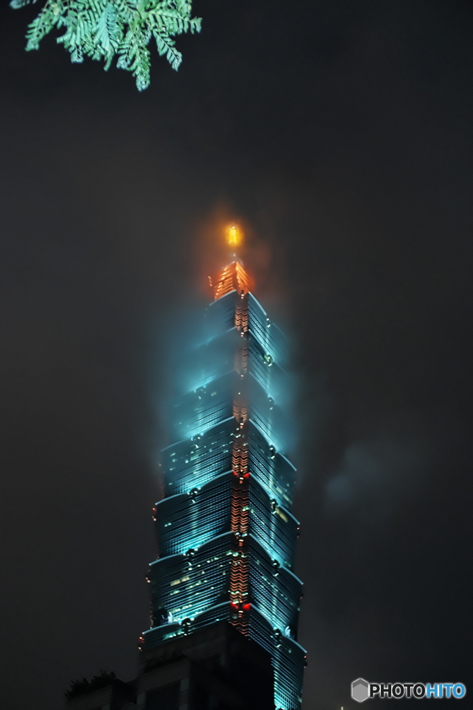 流れる霧