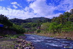 渓流は爽やか