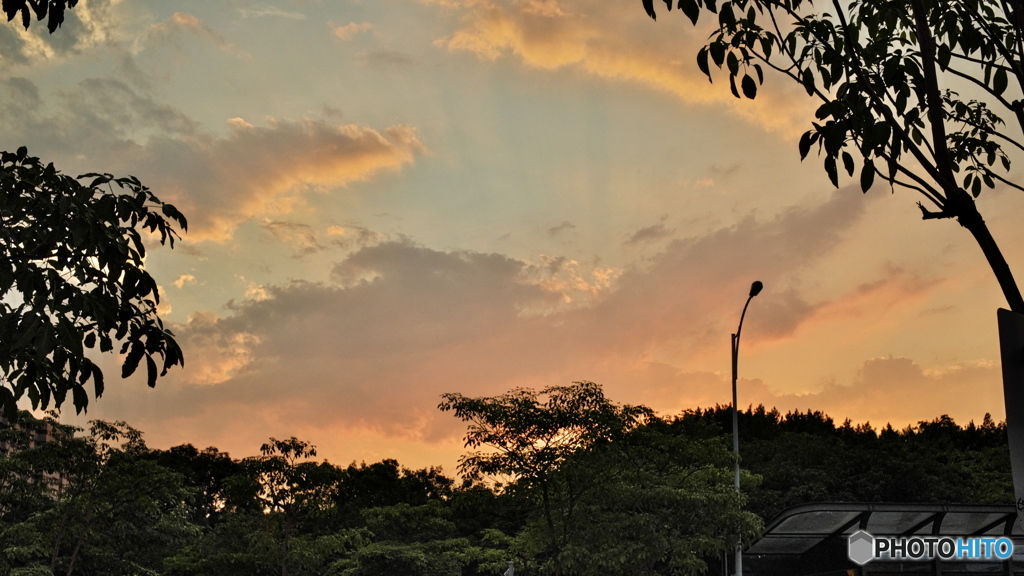 台北・北門付近05‐夕焼け~その3