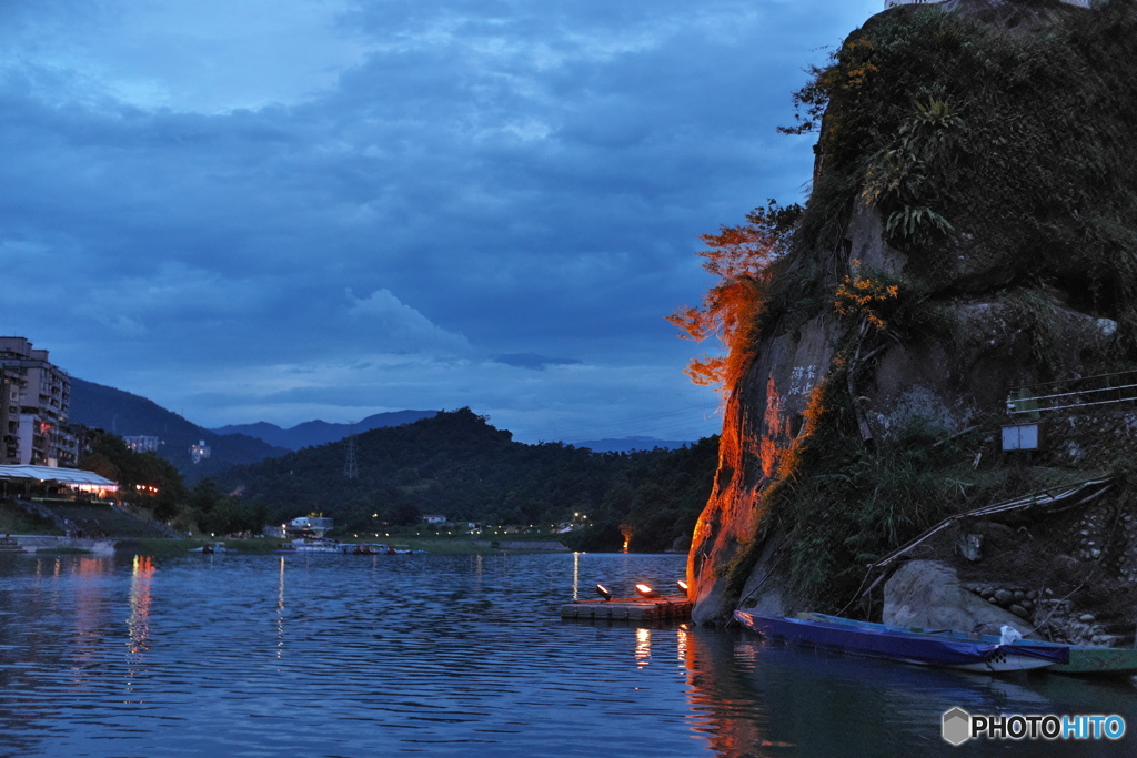 夏の夕暮れの風景03