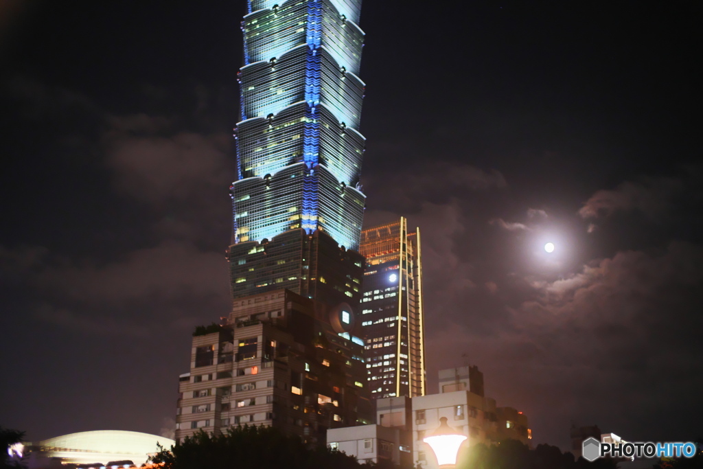 月夜に