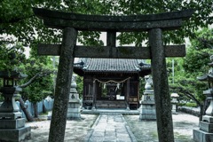 歪んだ影法師