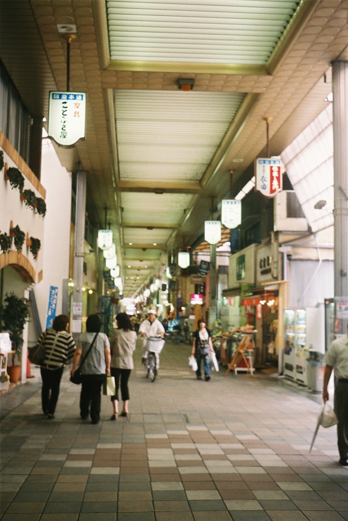 商店街の風景