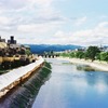 真夏の鴨川