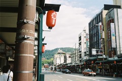 四条通り　祇園付近