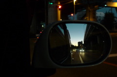 後から朝が・・・