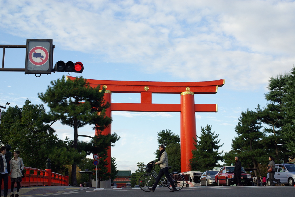 平安神宮の鳥居