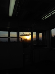 日が出てきたね。。