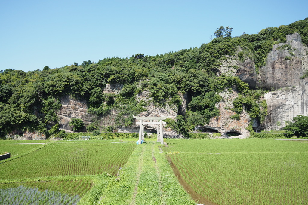 耶馬溪にて