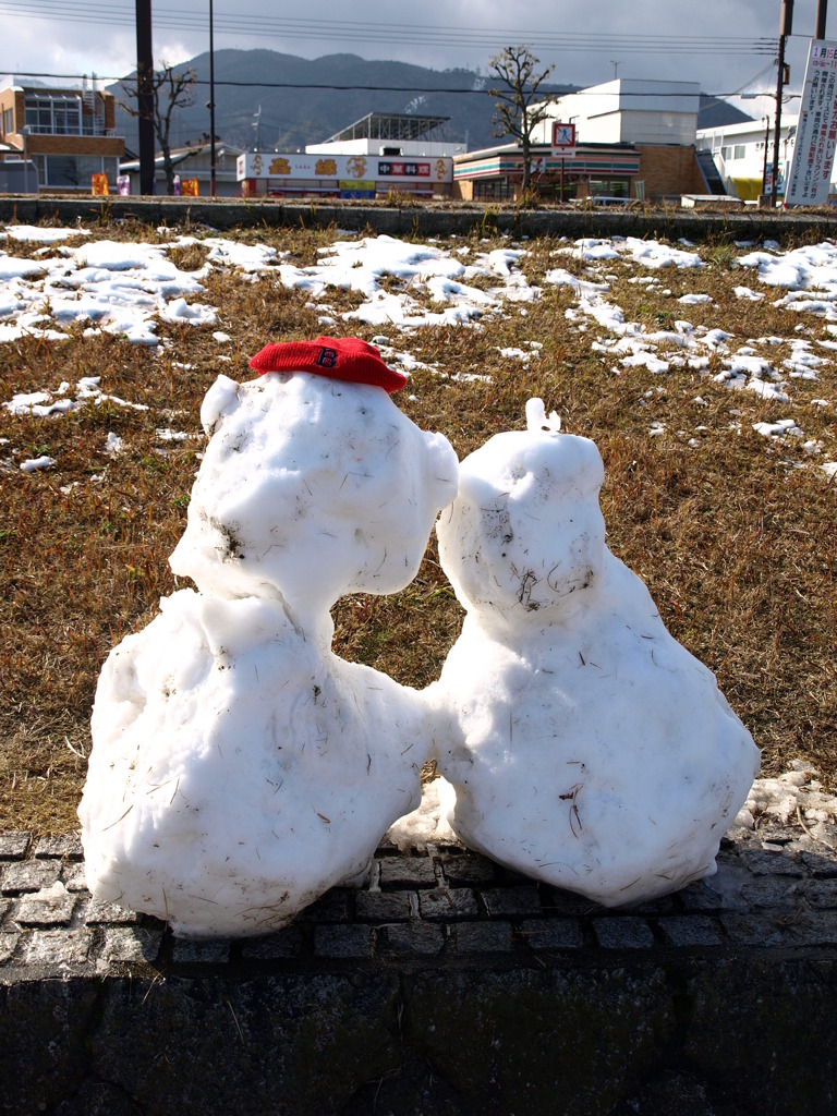 積雪の残り