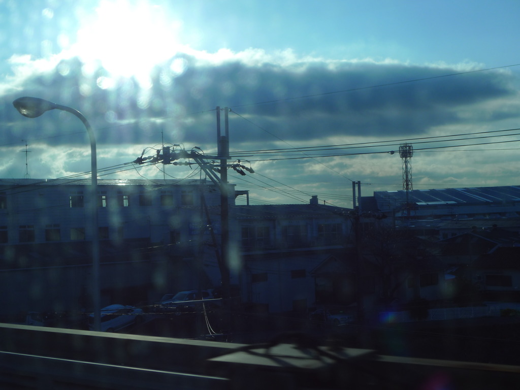 早朝のバスから