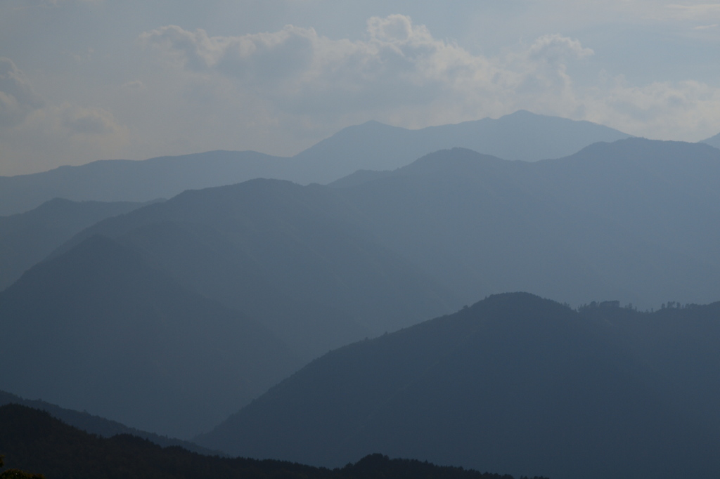 神々のおわす山